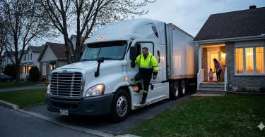 Devenir Camionneur classe 1 (Local / Régional) (Retour à la maison tous les soirs) au Québec