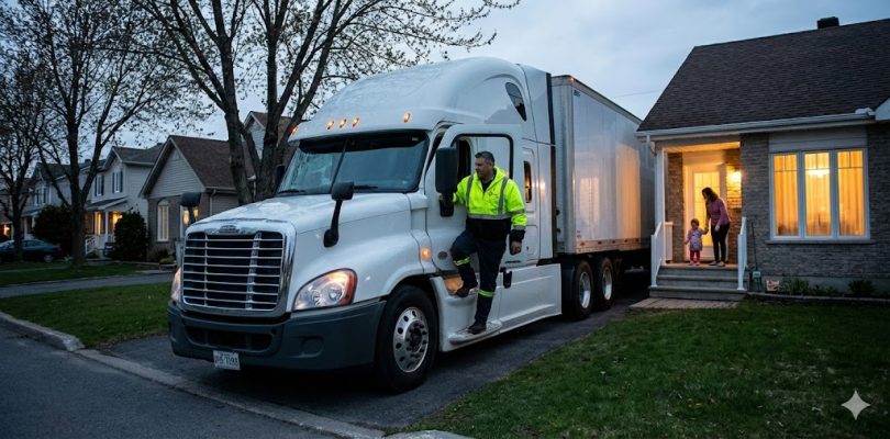 Devenir Camionneur classe 1 (Local / Régional) (Retour à la maison tous les soirs) au Québec
