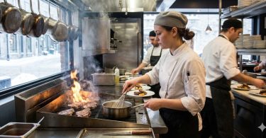 Devenir Chef de partie (Responsable dʼune station : grillades sauces etc.) au Québec