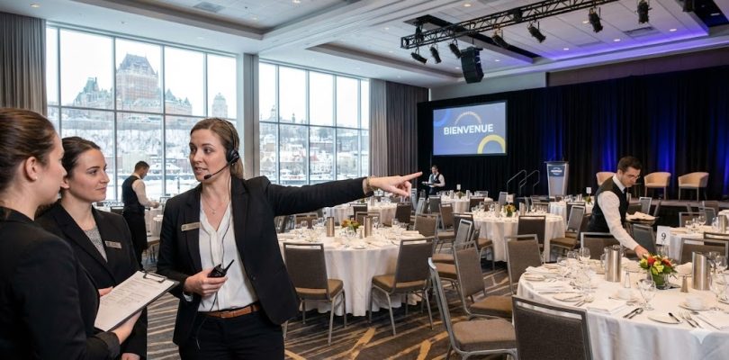 Devenir Coordonnateur(trice) de congrès et banquets au Québec