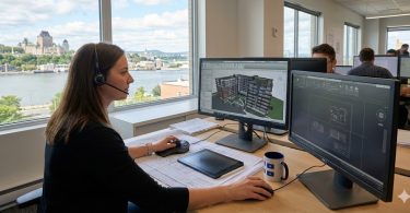 Devenir Dessinateur en bâtiment (CAO/DAO - Spécialiste AutoCAD/Revit) au Québec