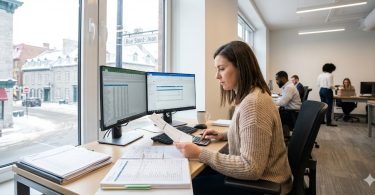 Devenir Technicien comptable (Tenue de livres conciliation bancaire) au Québec