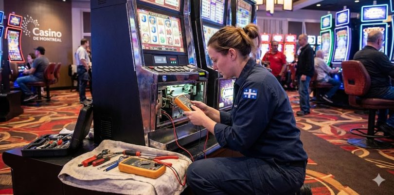 Devenir Technicien(ne) de machines à sous au Québec