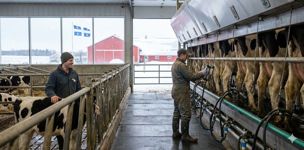 Vache Quebec Devenir Vacher / Gérant De Troupeau (Soins Quotidiens Aux Vaches Traite ...